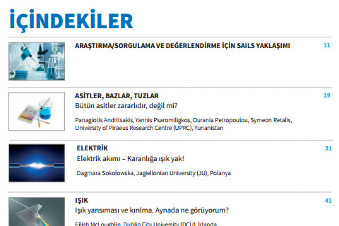 Inquiry & assessment units books translated to Turkish